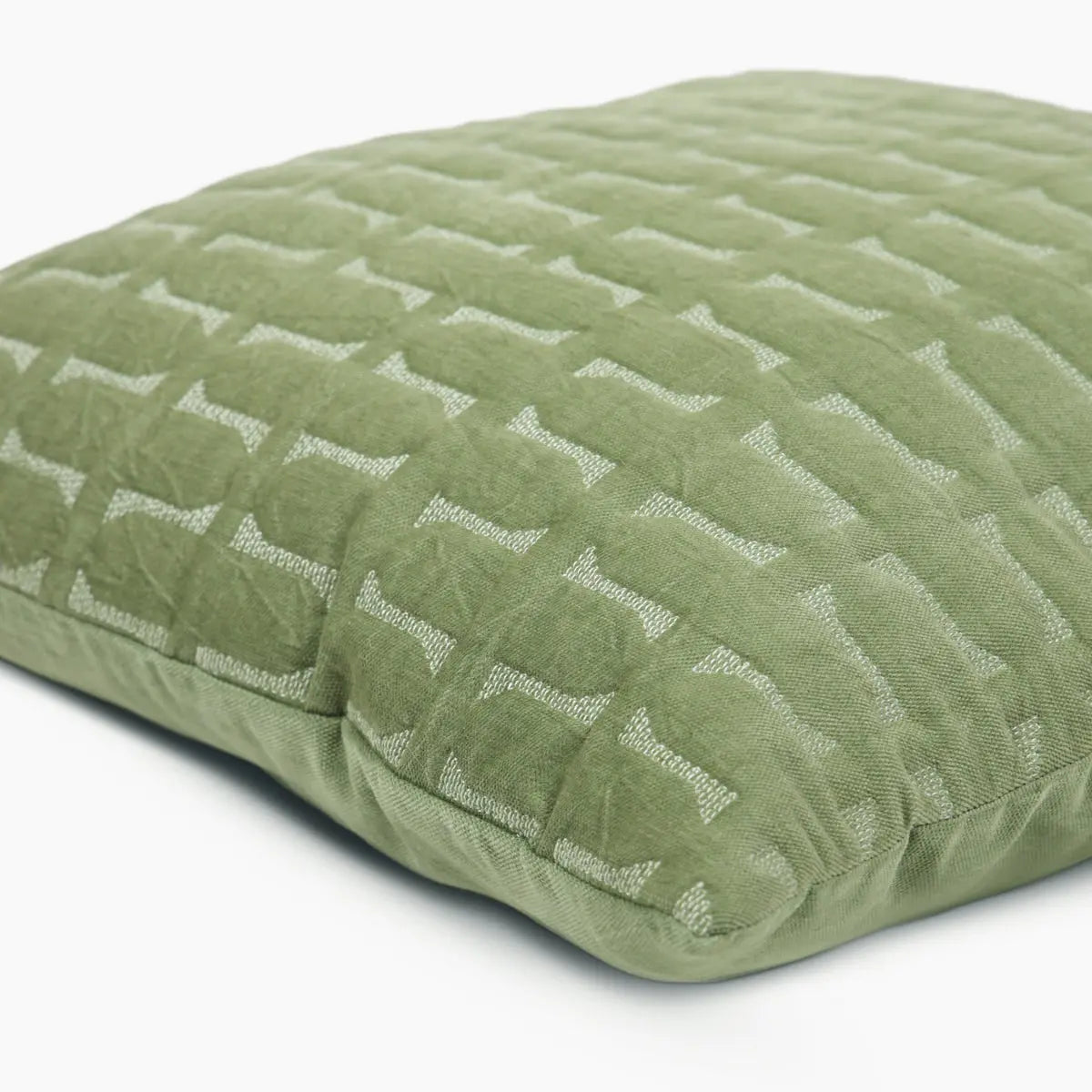 Twig Fern Embroidered Velvet Cushion Cover SanctuaryLiving