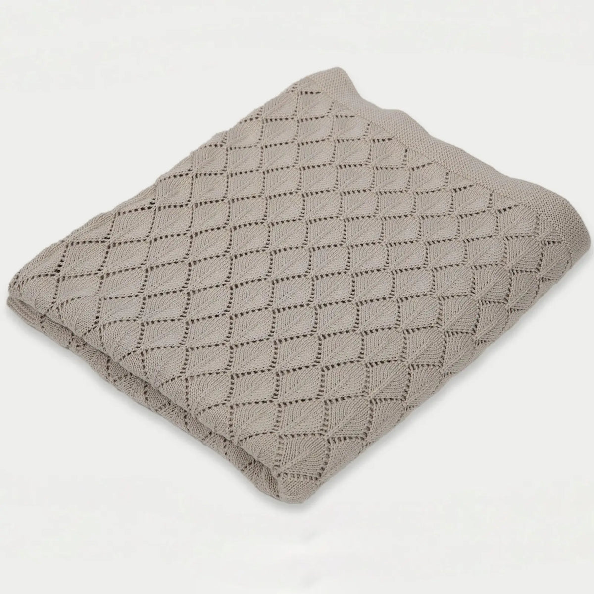 Hygge Sand Knitted Blanket SanctuaryLiving