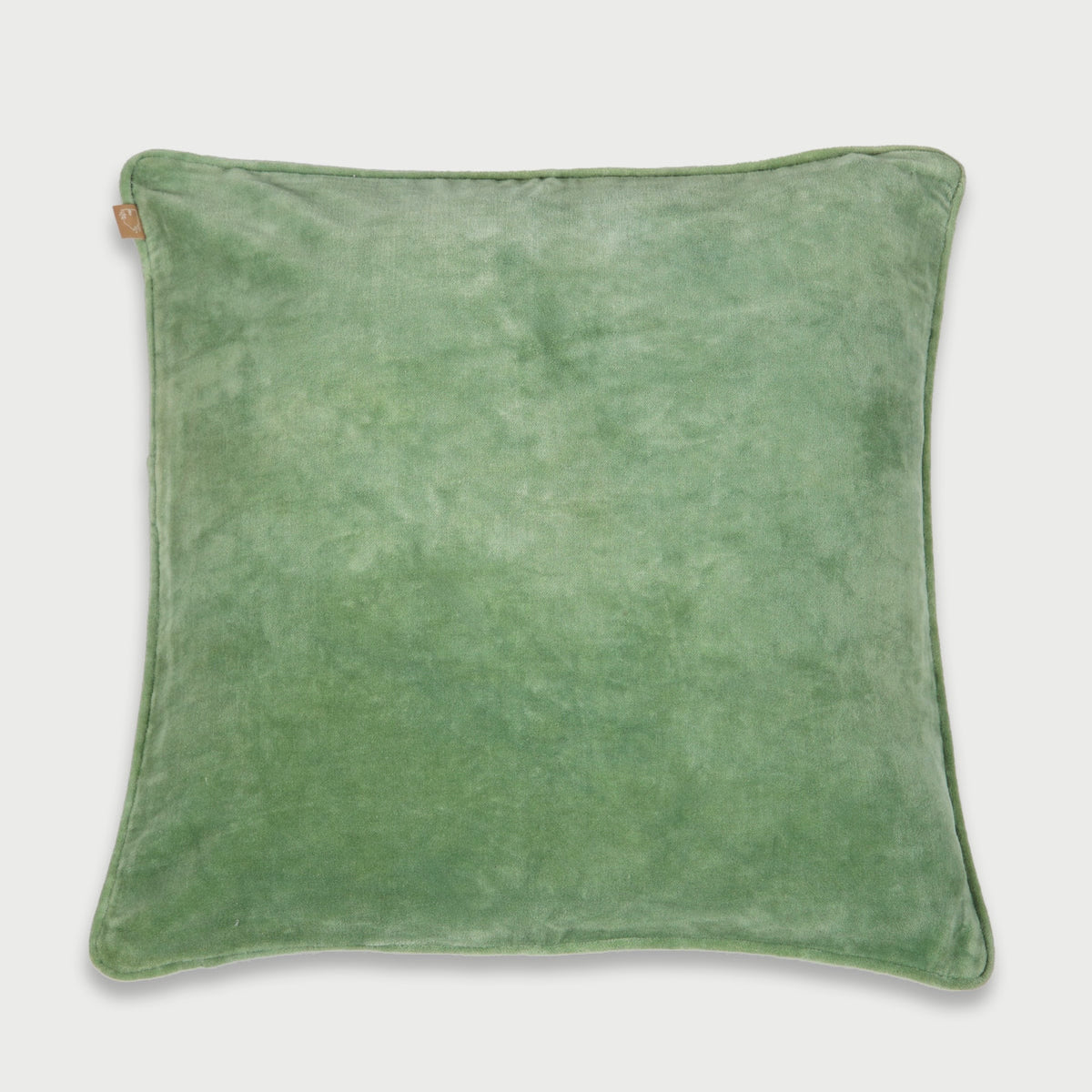 Celadon Green Velvet Euro Sham