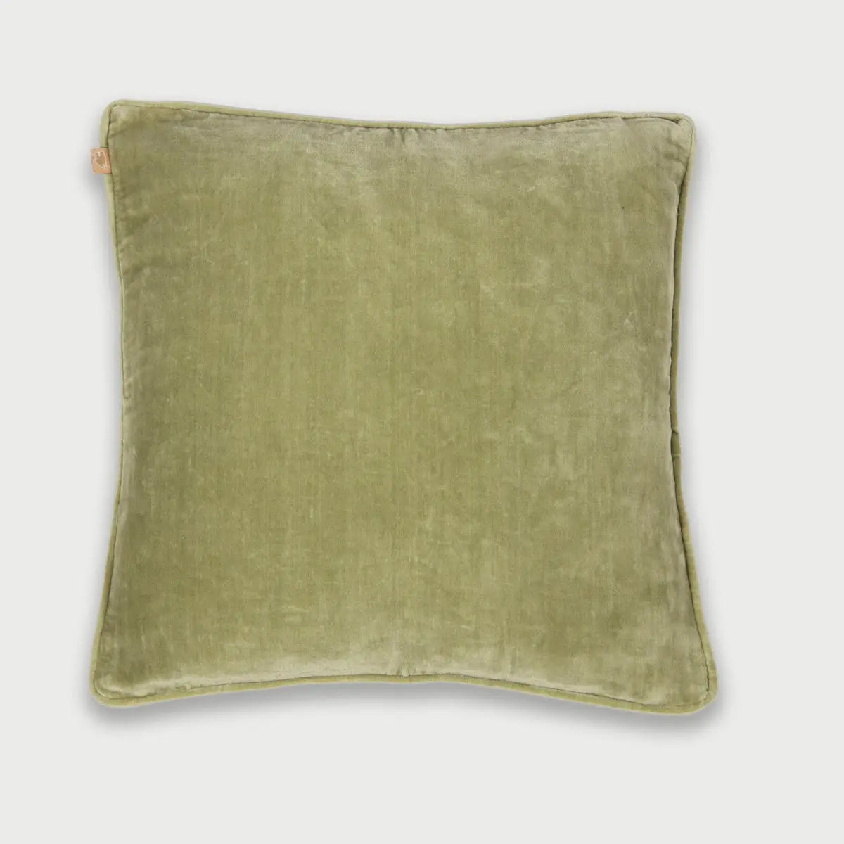 Moss Green Velvet Euro Sham SanctuaryLiving