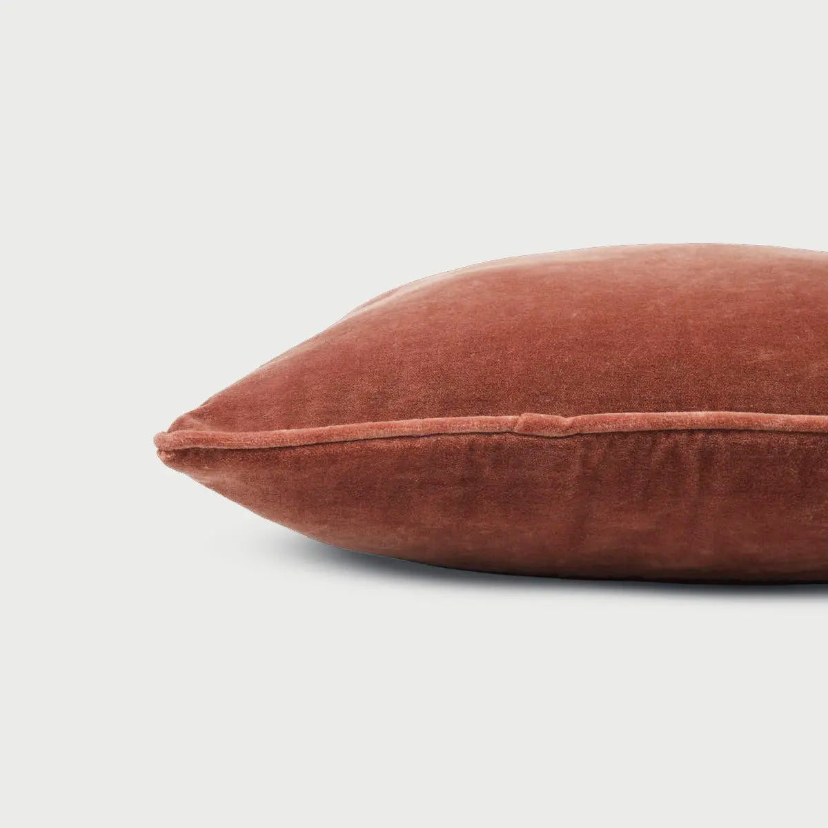 Rhubarb Velvet Cushion Cover SanctuaryLiving