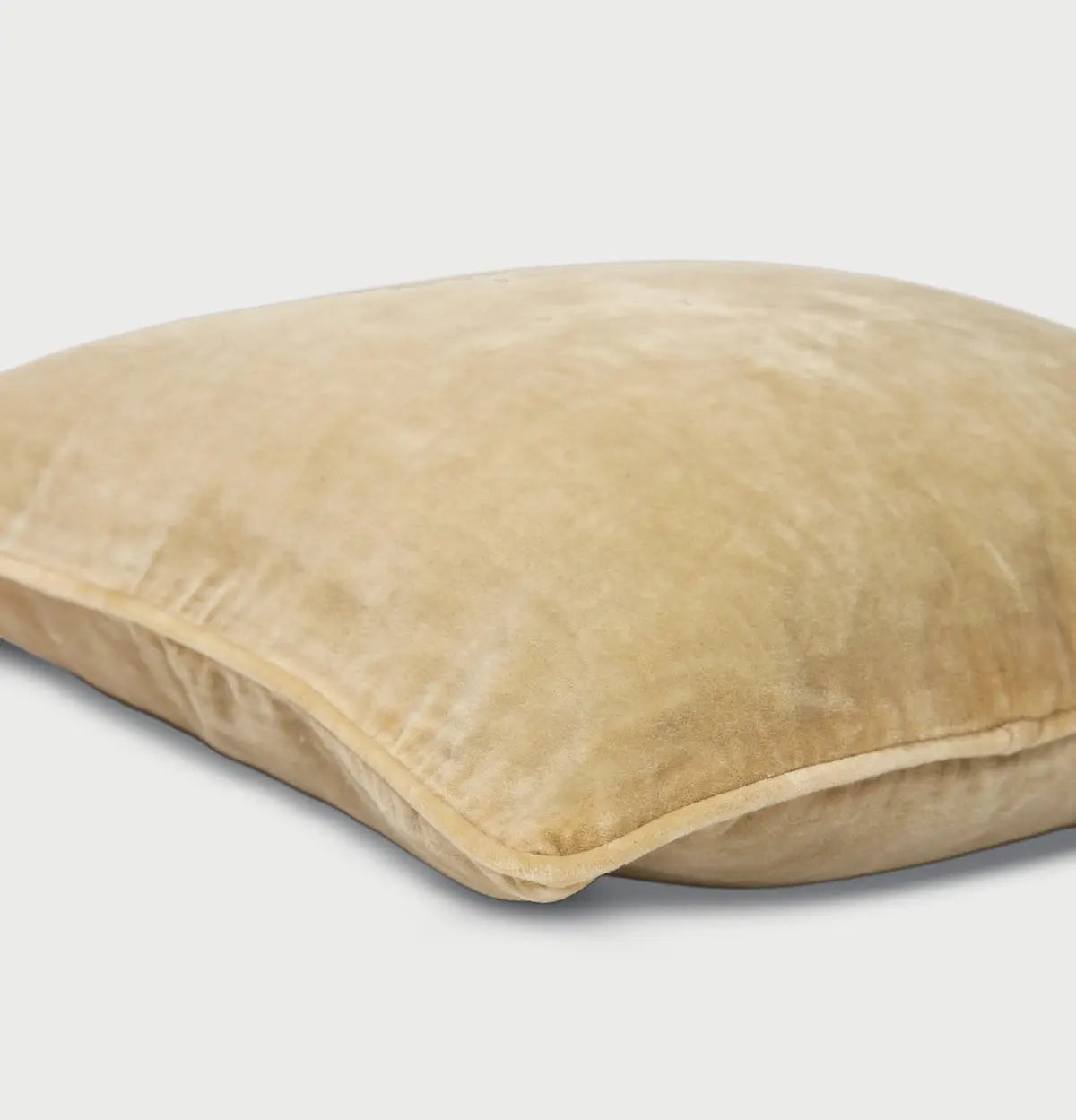 Sand Velvet Euro Sham SanctuaryLiving
