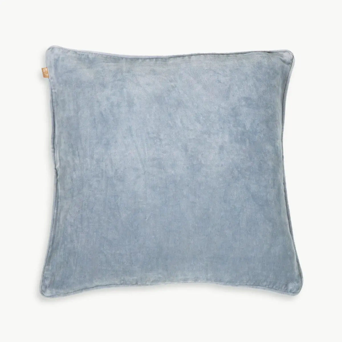 Baby Blue Velvet Euro Sham SanctuaryLiving