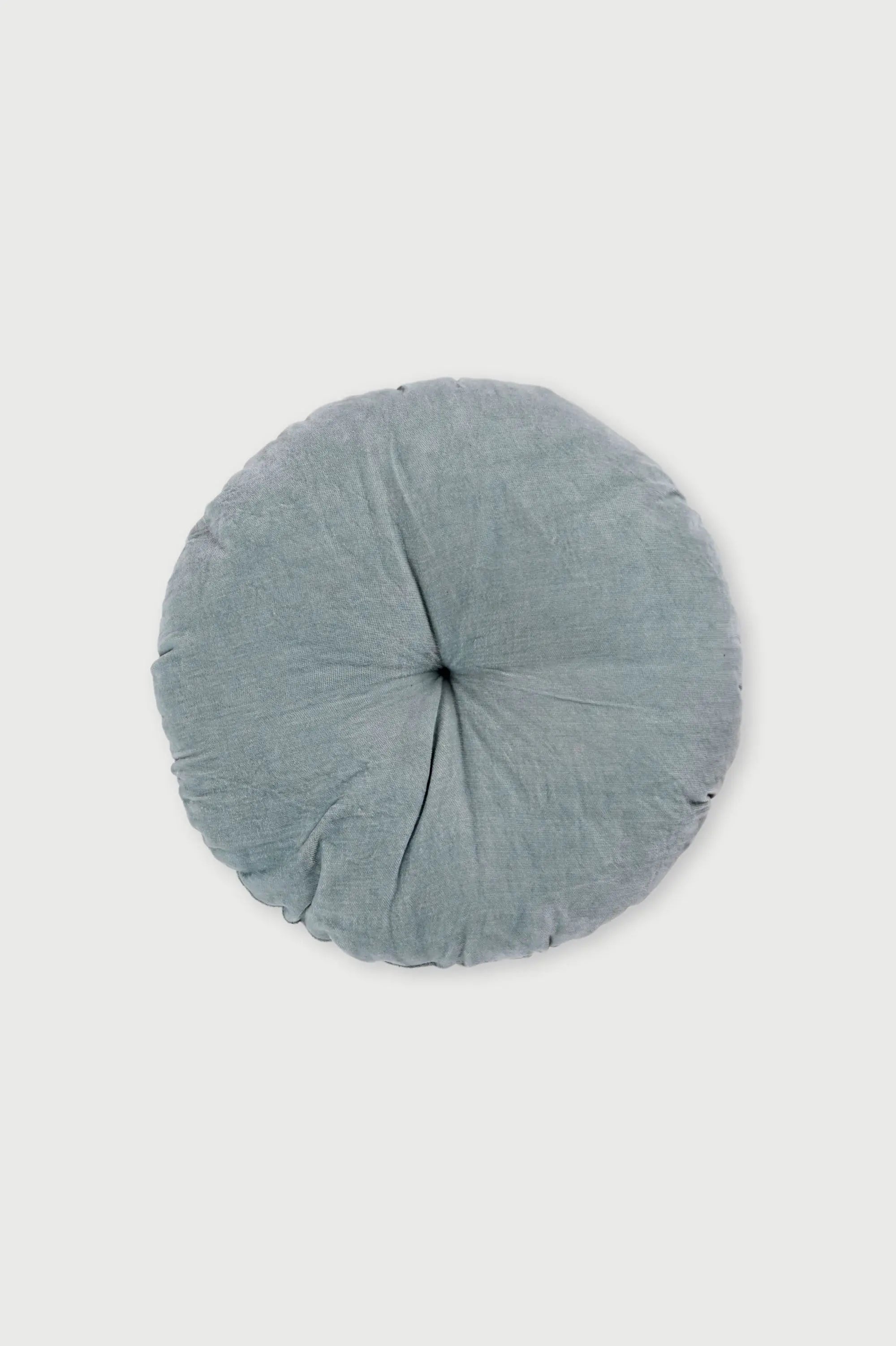 Cuddle Duck Egg Velvet Round Cushion SanctuaryLiving