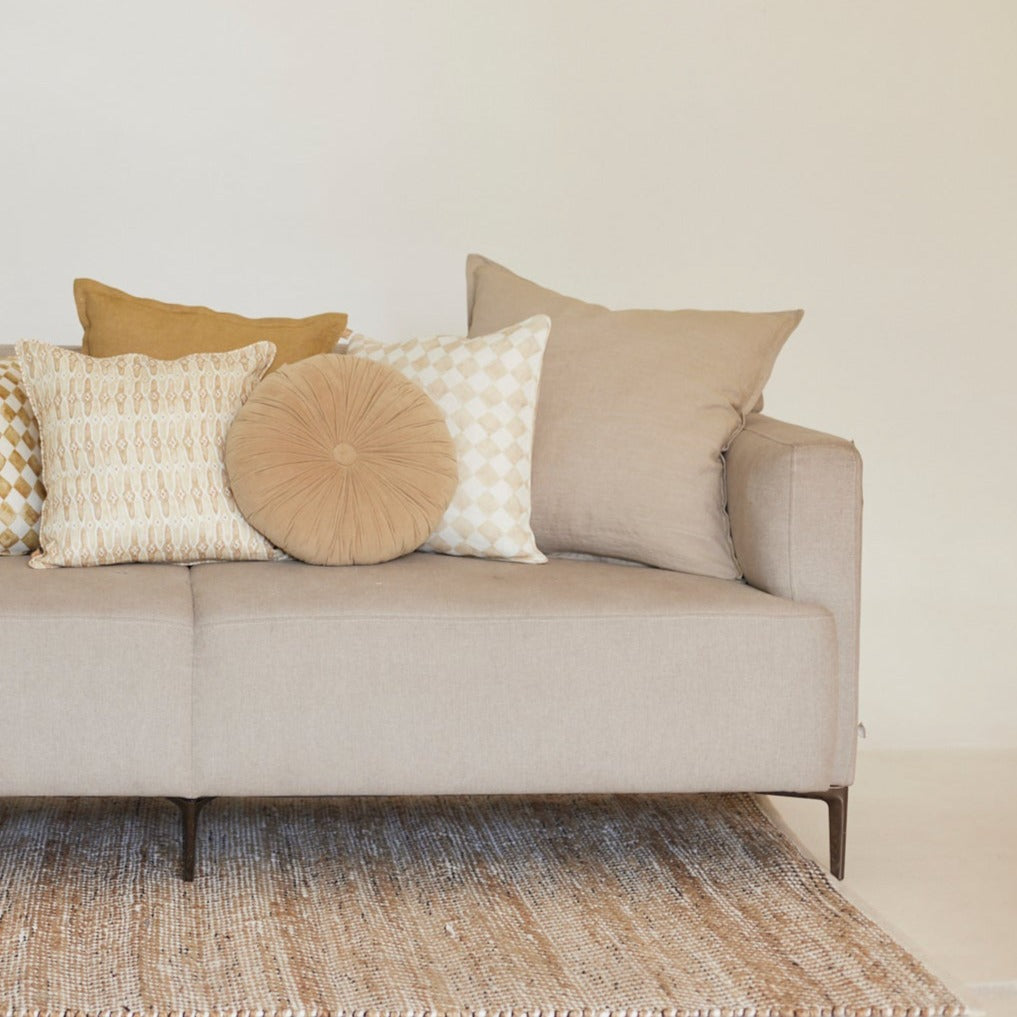 Flax Linen Cushion Cover