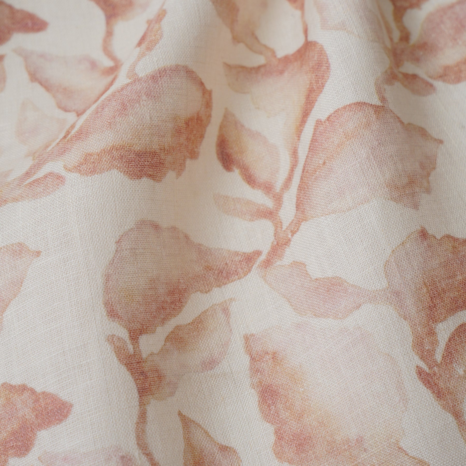 Cascade Blush Linen Table Runner