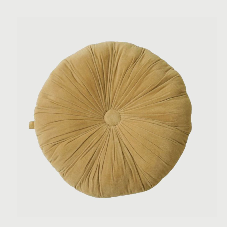 Cuddle Sand Velvet Round Cushion
