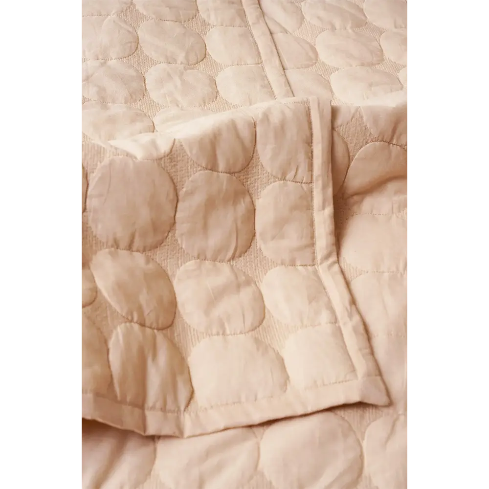 Zen Blush Quilted Cotton Bedding Set