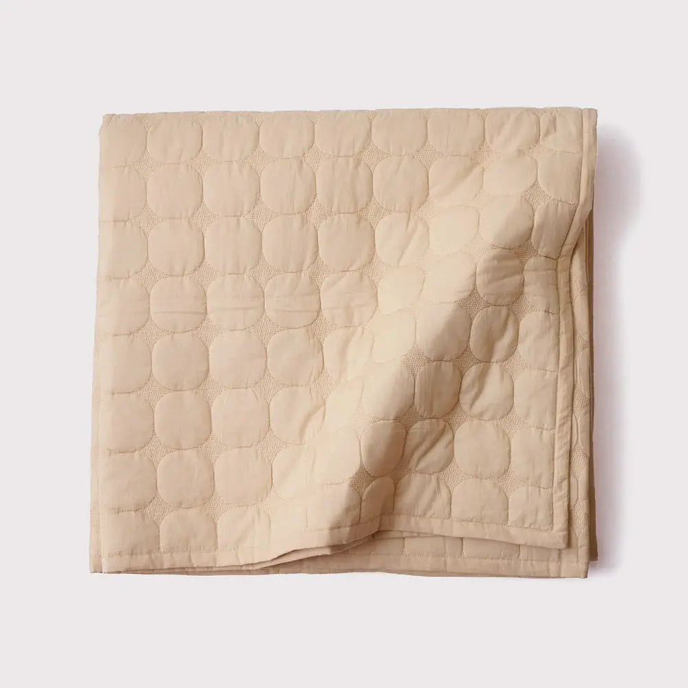 Zen Blush Quilted Cotton Bedding Set