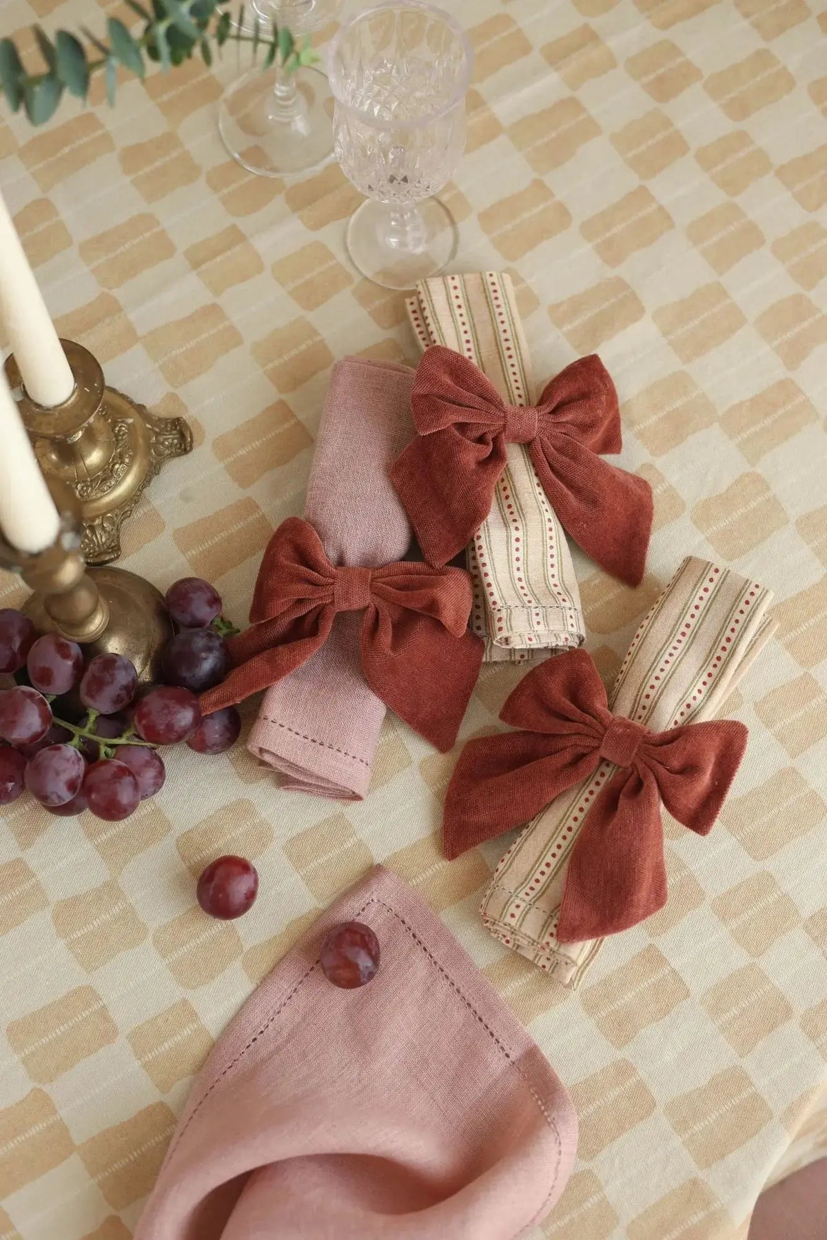 Echo Sand Cotton Table Cover SanctuaryLiving