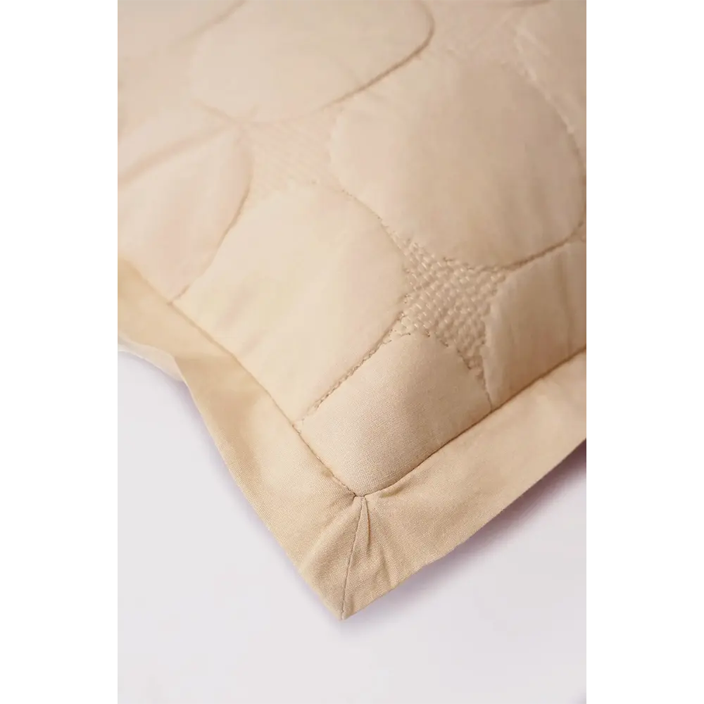 Zen Blush Quilted Cotton Bedding Set