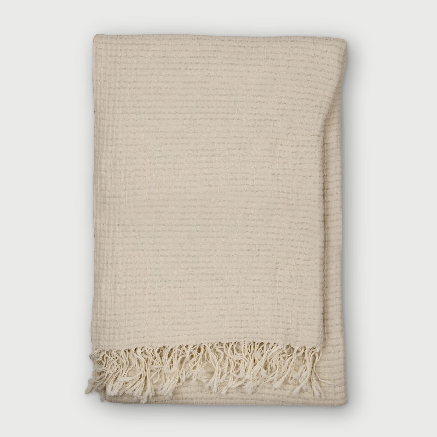 Trail Kantha Reversible Cotton Bedspread