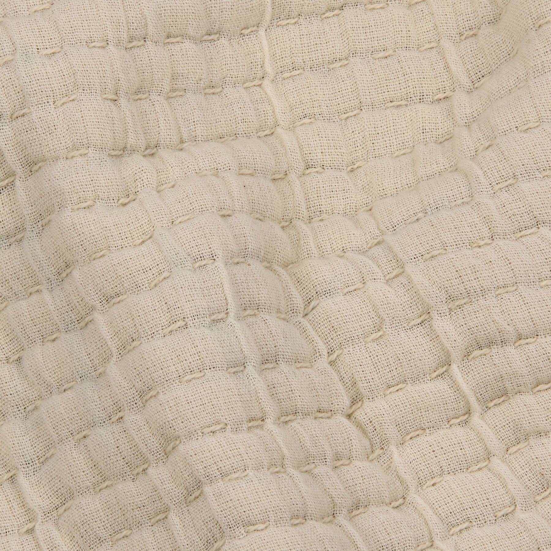 Trail Kantha Reversible Cotton Bedspread