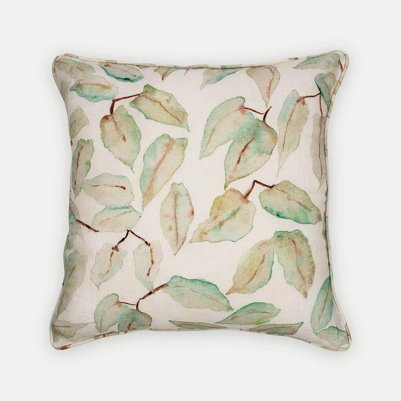 Grove Ivory Linen Cushion Cover