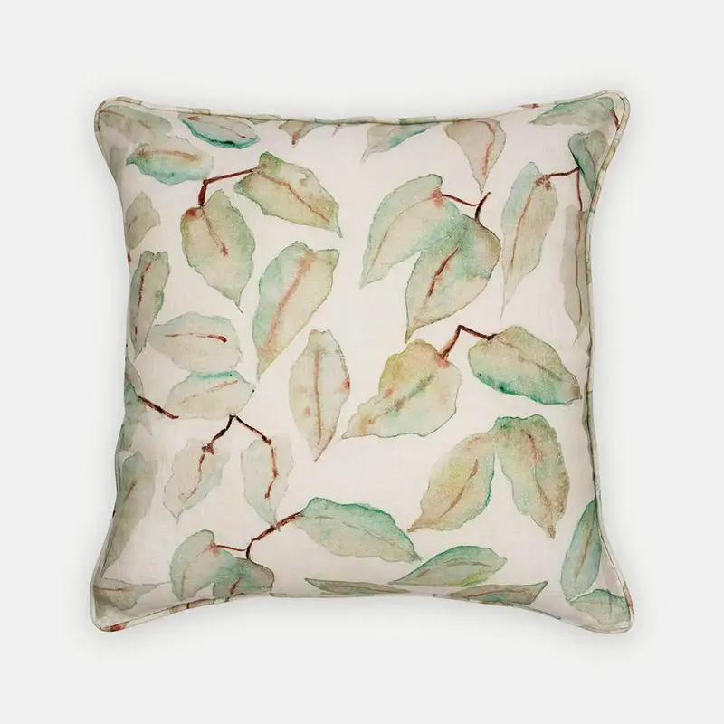 Grove Ivory Linen Cushion Cover SanctuaryLiving