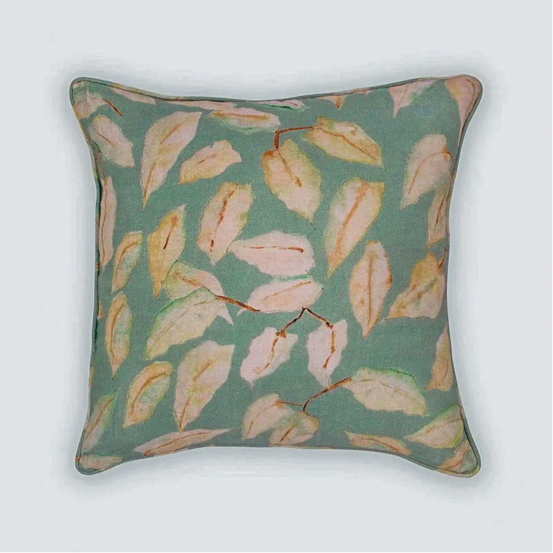 Grove Duck Egg Linen Cushion Cover