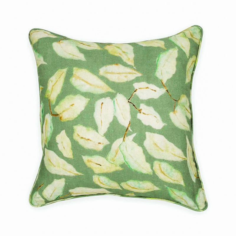 Grove Fern Linen Cushion Cover