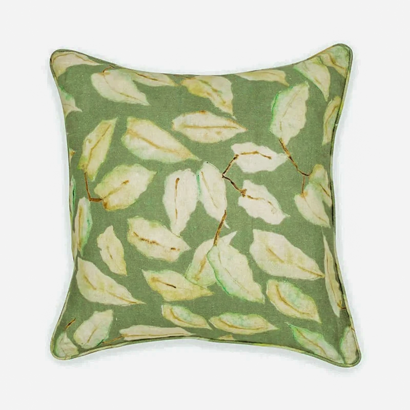 Grove Fern Linen Cushion Cover