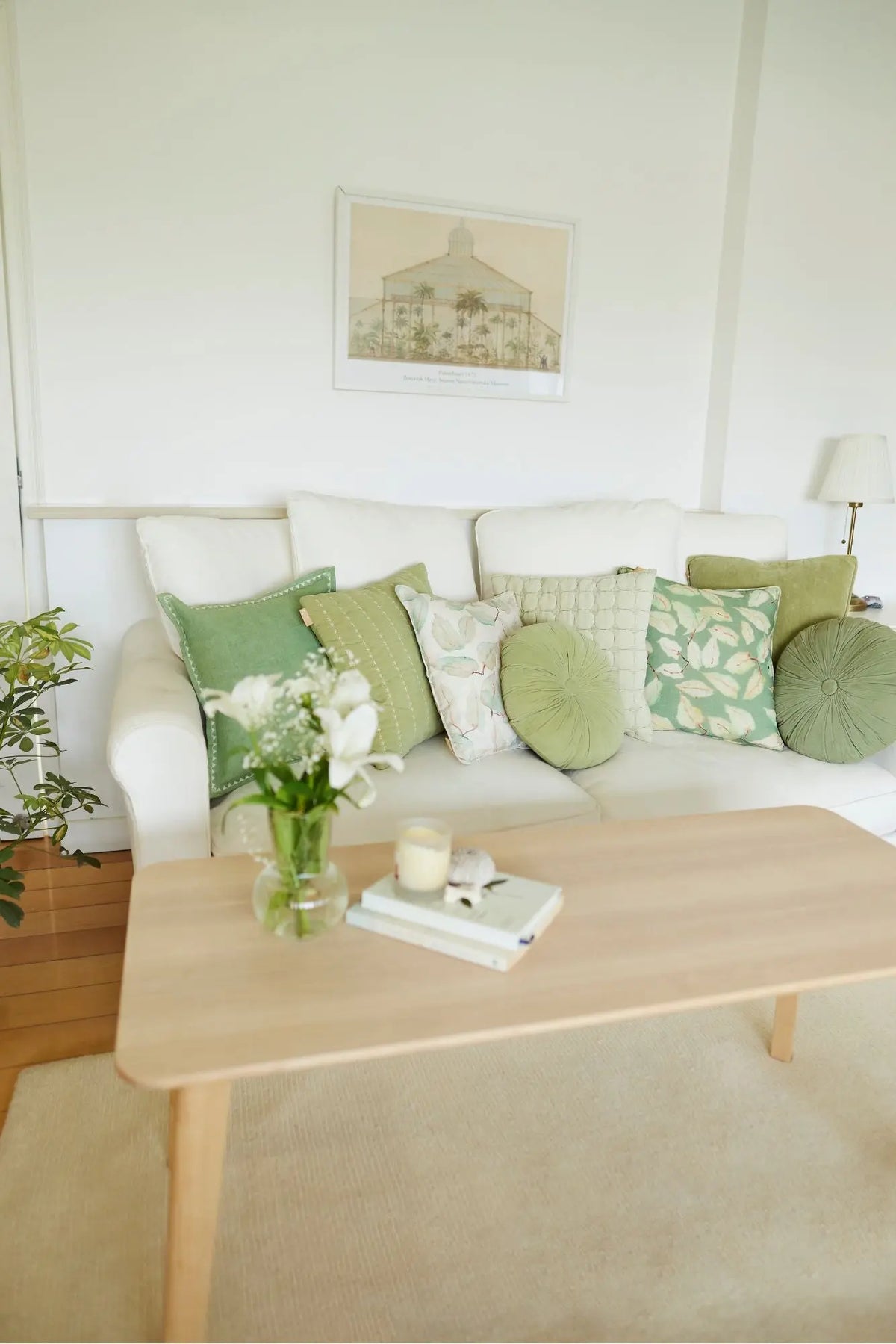 Moss Green Velvet Euro Sham SanctuaryLiving