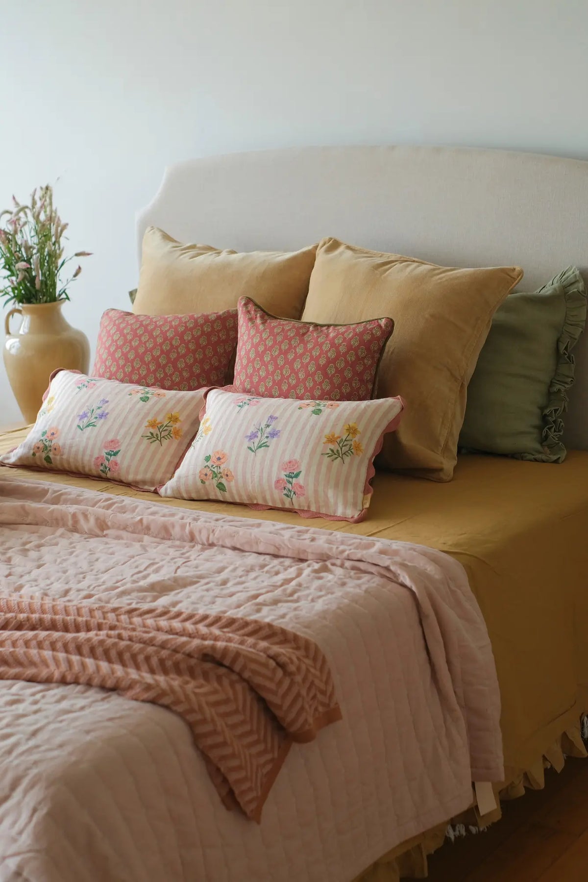Sand Velvet Euro Sham SanctuaryLiving