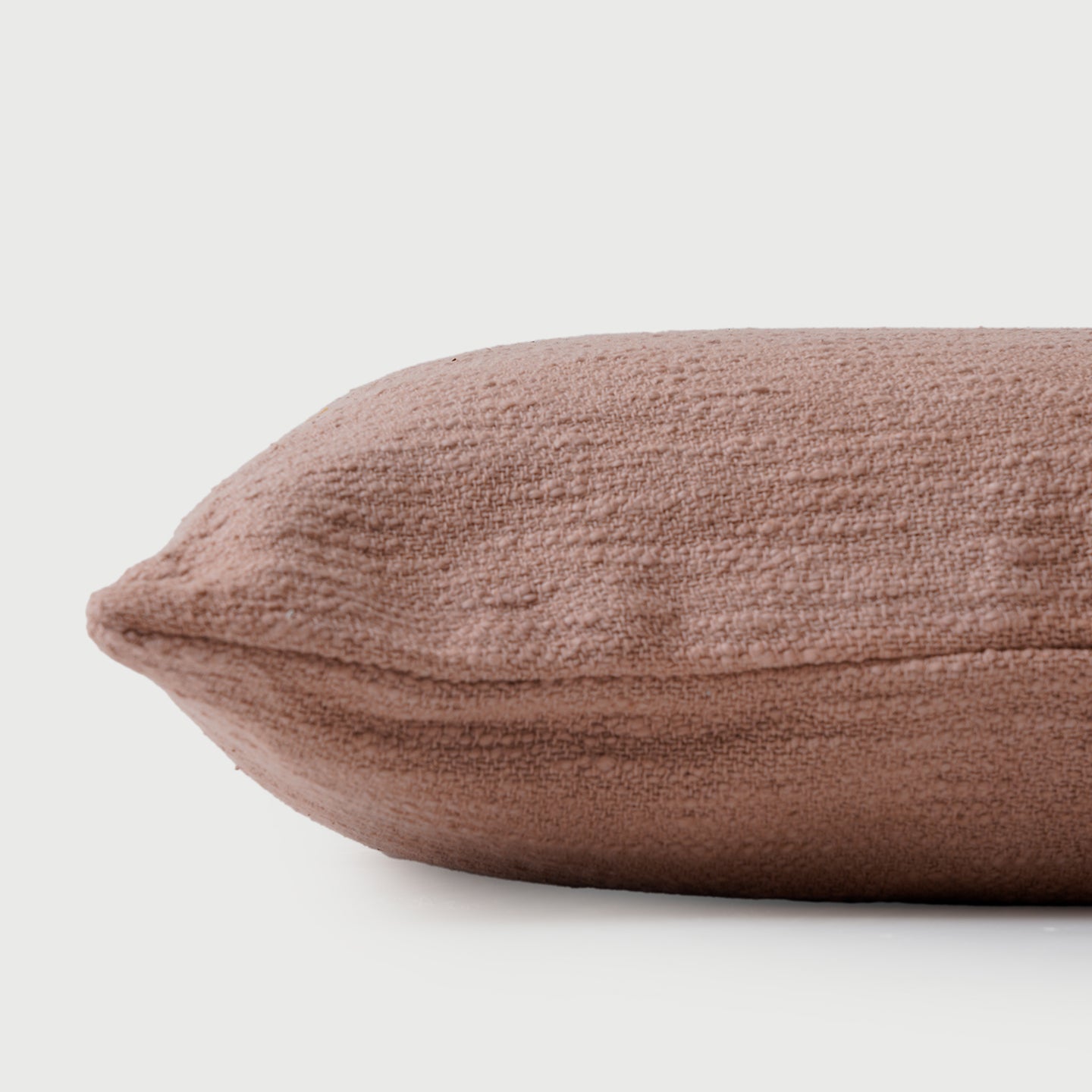 Cotton Slub Rose Oblong Cushion Cover