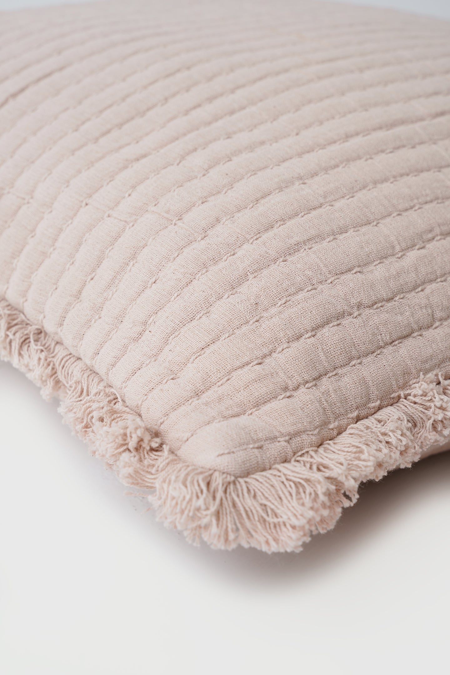 Trail Blush Cotton Cushion Cover