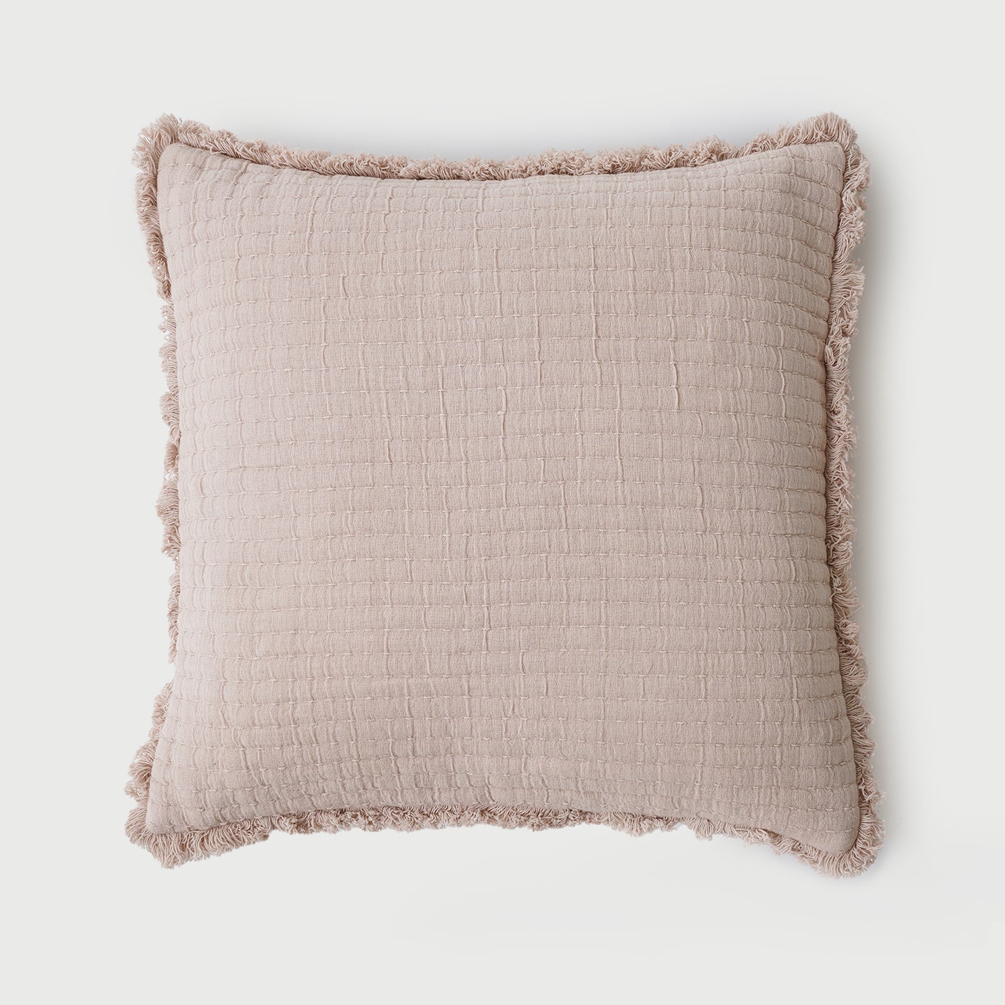 Trail Blush Cotton Cushion Cover