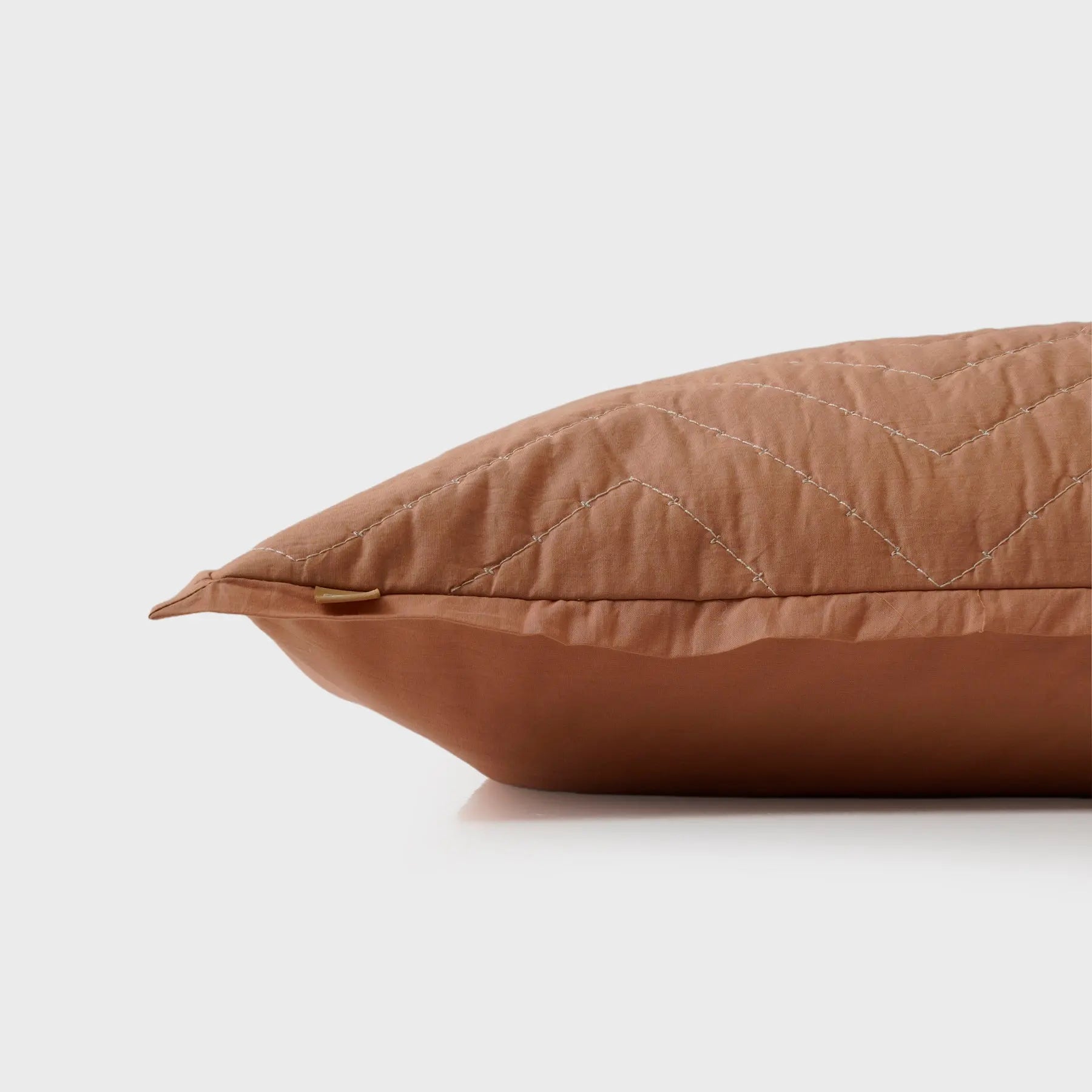 Chevron Blush Quilted Cotton Bedding Set SanctuaryLiving