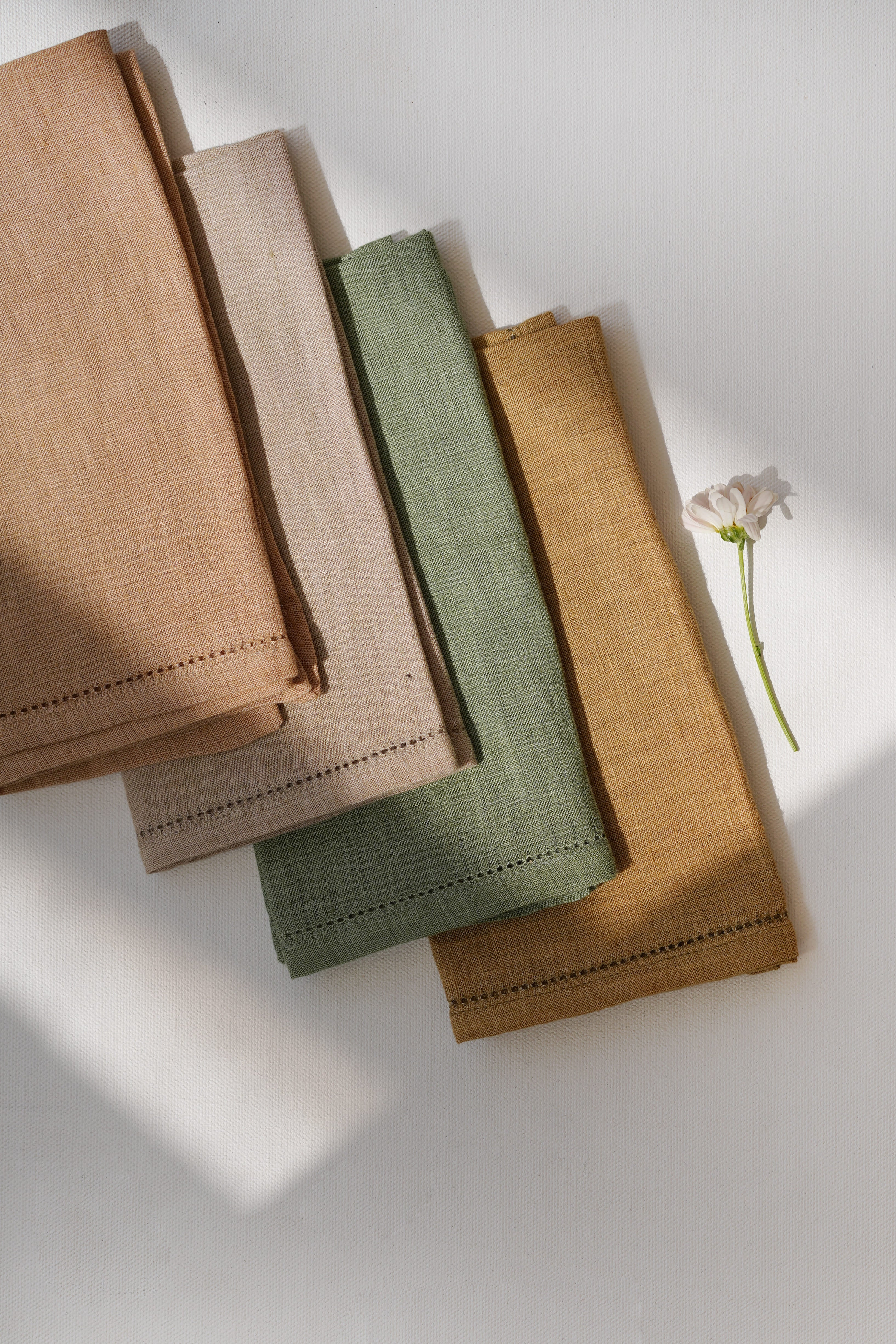 Soft Pink Linen Table Napkins-Set of 2