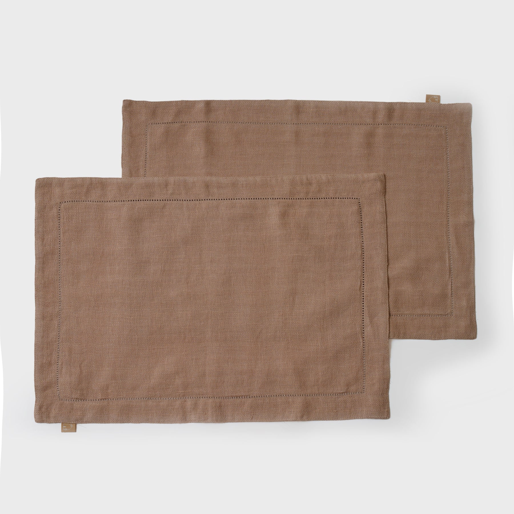 Linen Blush Table Mats and Napkins Gift Set