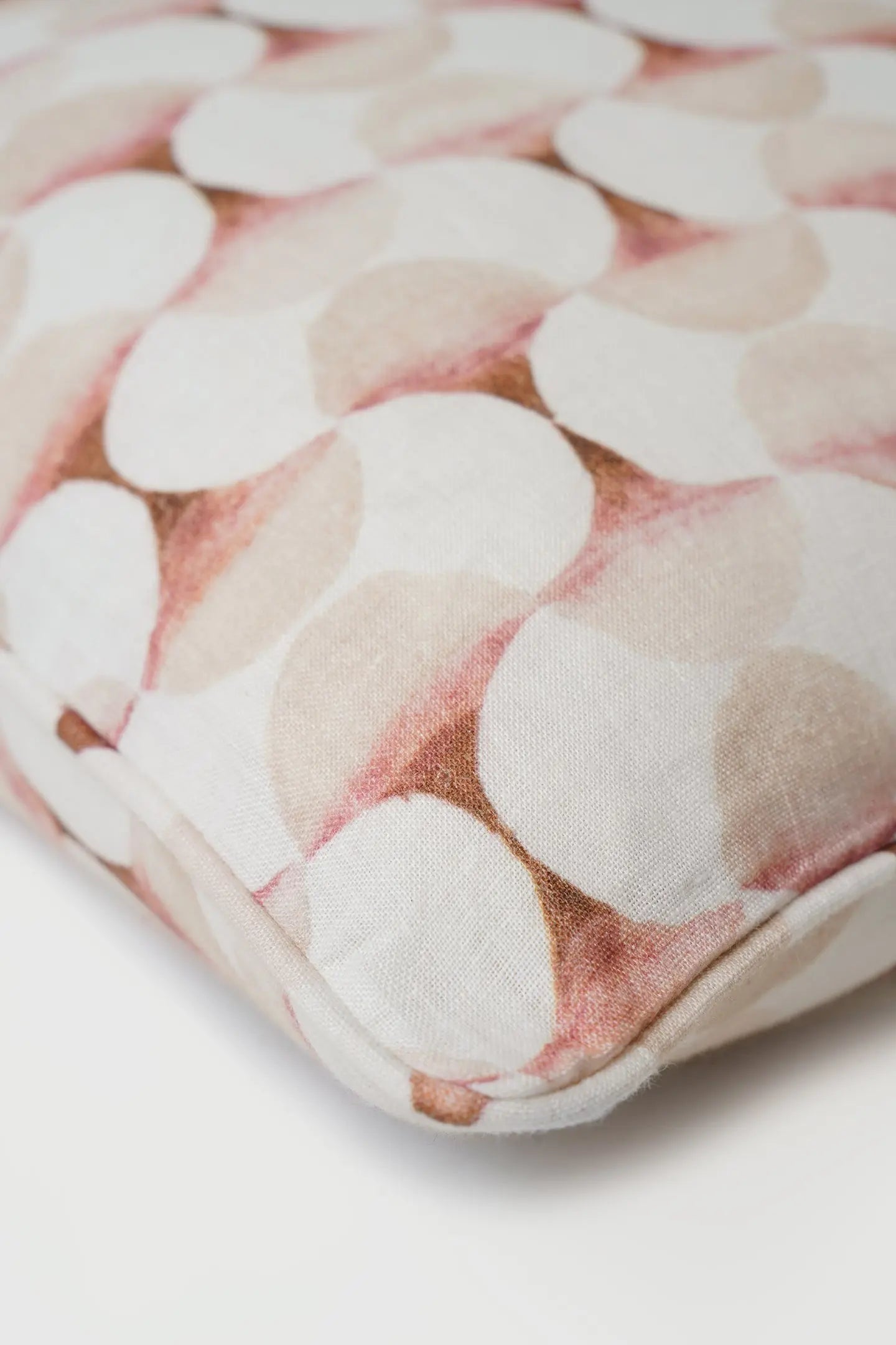 Cove Blush Linen Cushion Cover SanctuaryLiving