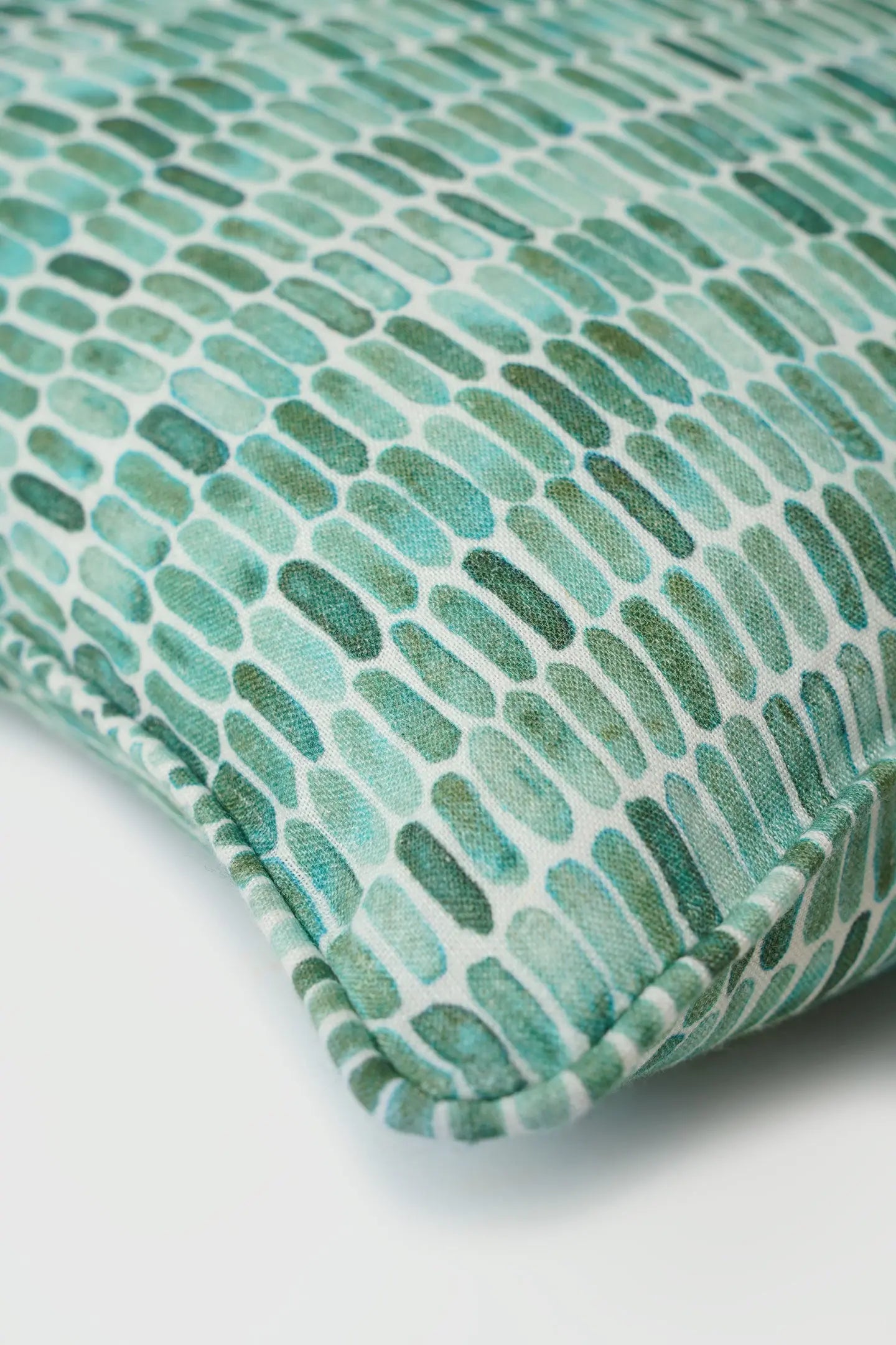 Speckle Teal Linen Cushion Cover SanctuaryLiving