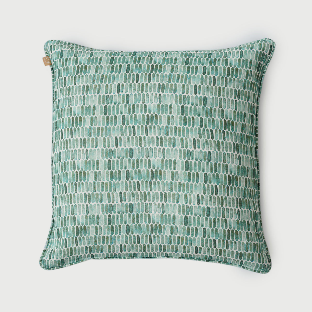 Speckle Teal Linen Cushion Cover