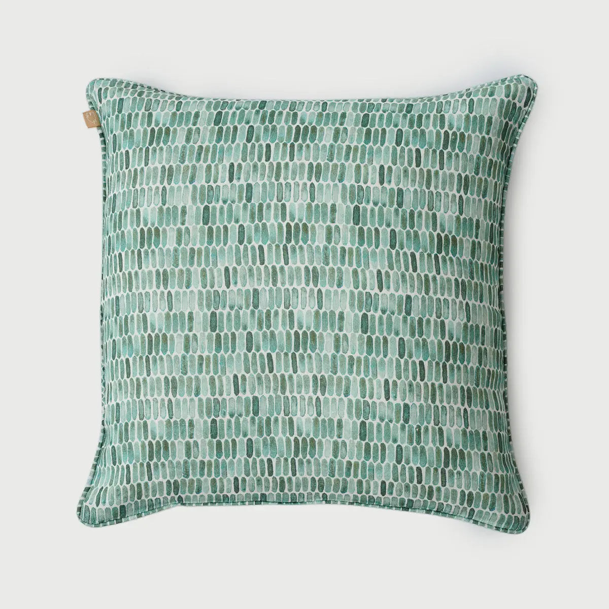 Speckle Teal Linen Cushion Cover SanctuaryLiving