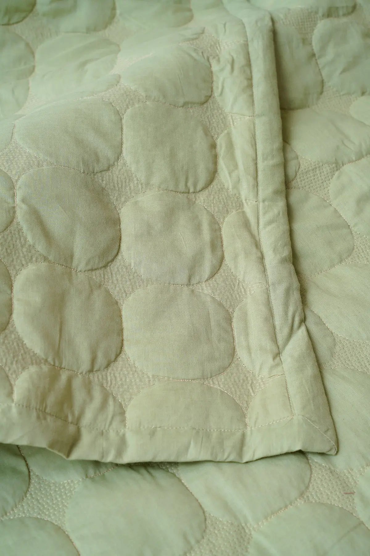 Zen Sage Cotton Quilted Bedding Set SanctuaryLiving