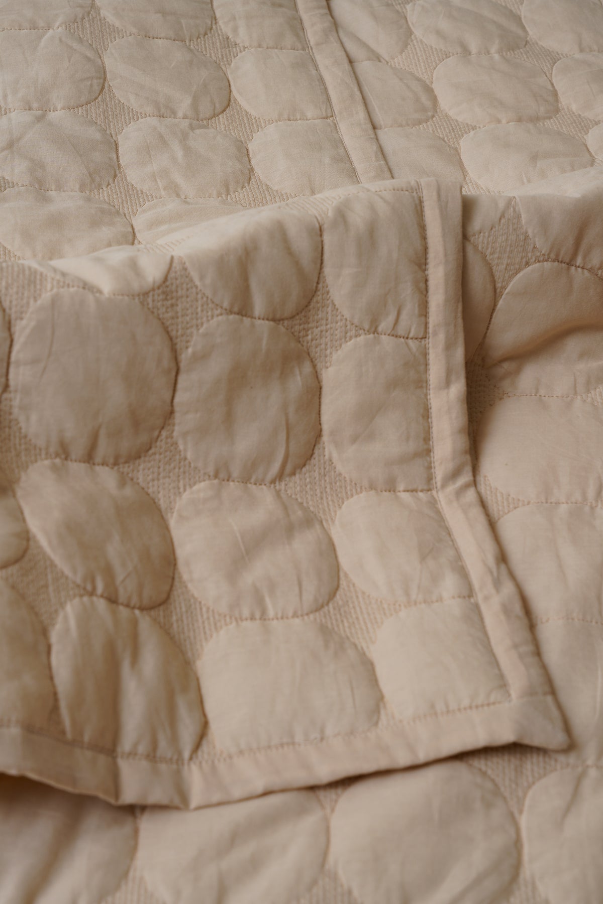 Zen Blush Quilted Cotton Bedding Set