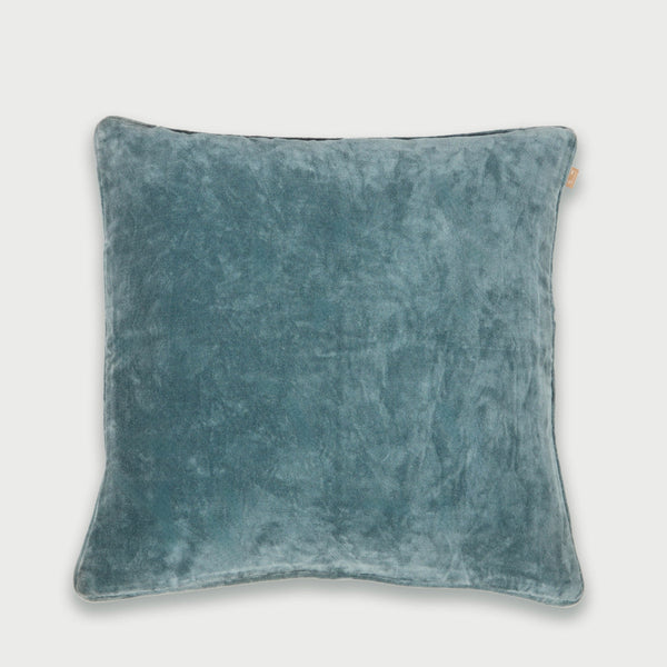 Azure  Velvet Cushion Cover