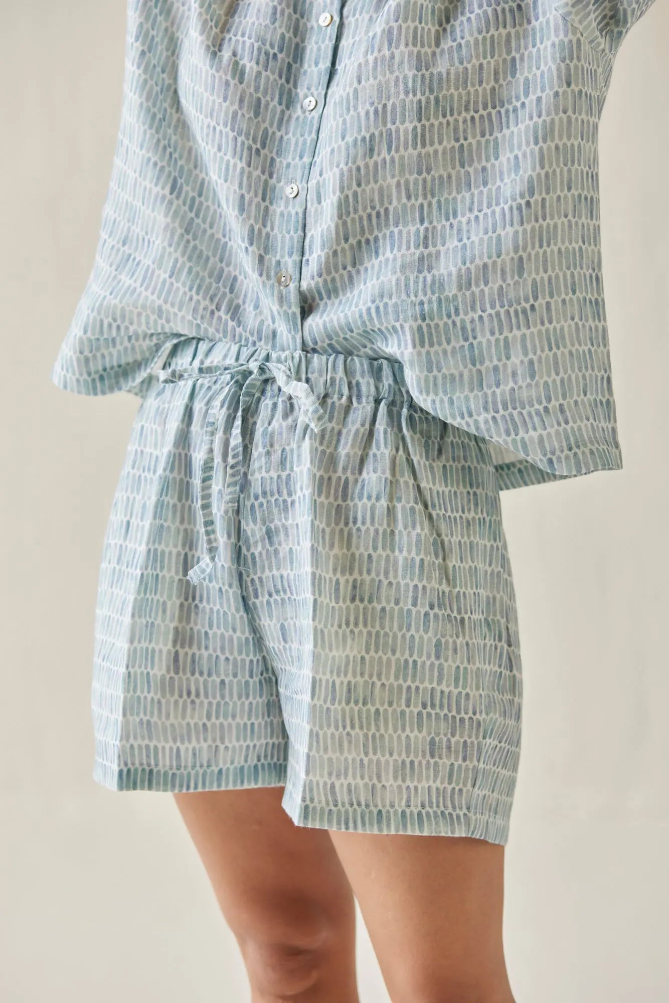 Echo Speckle Blue Shirt SanctuaryLiving