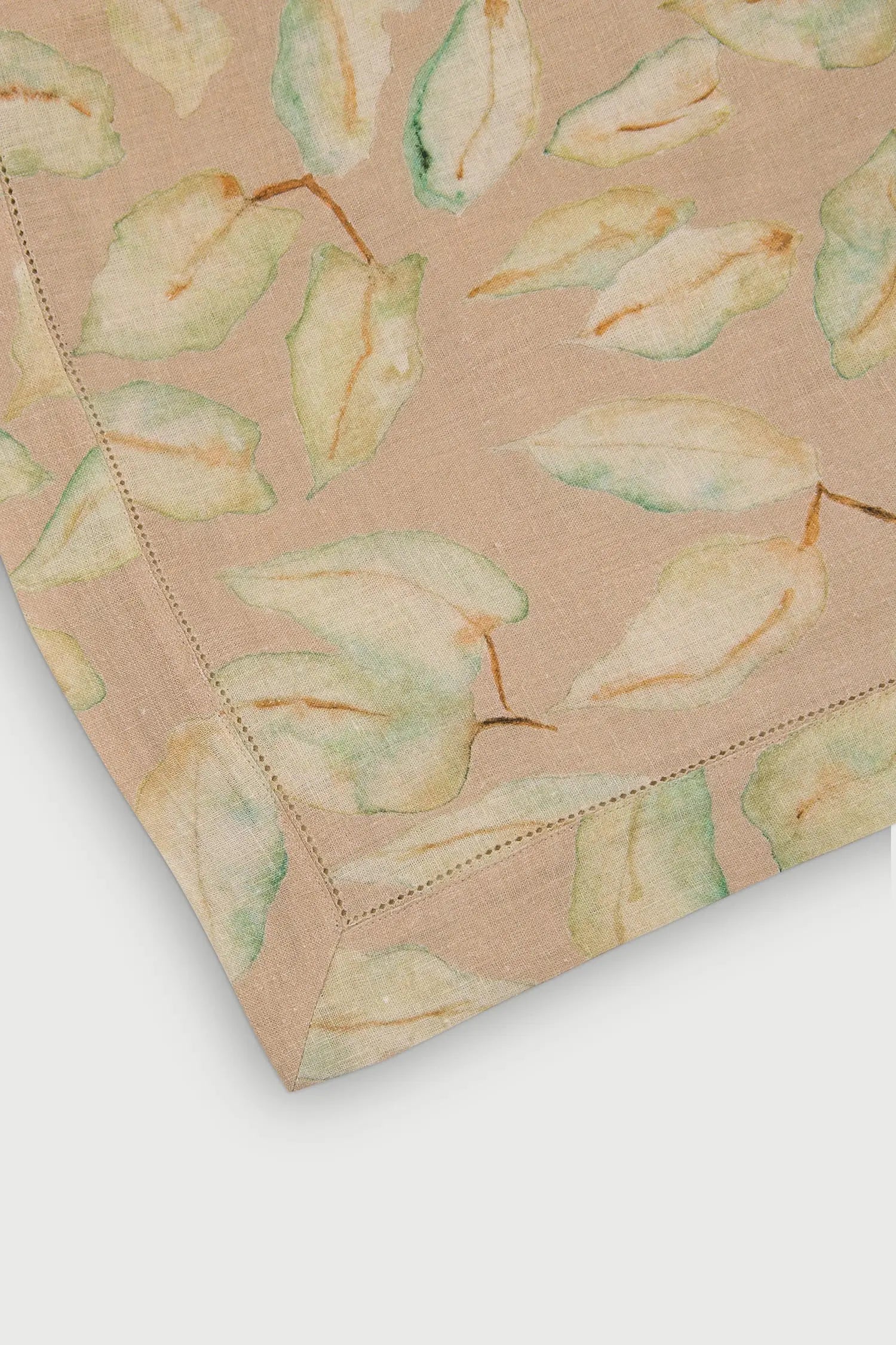 Grove Blush Linen Table Cover SanctuaryLiving