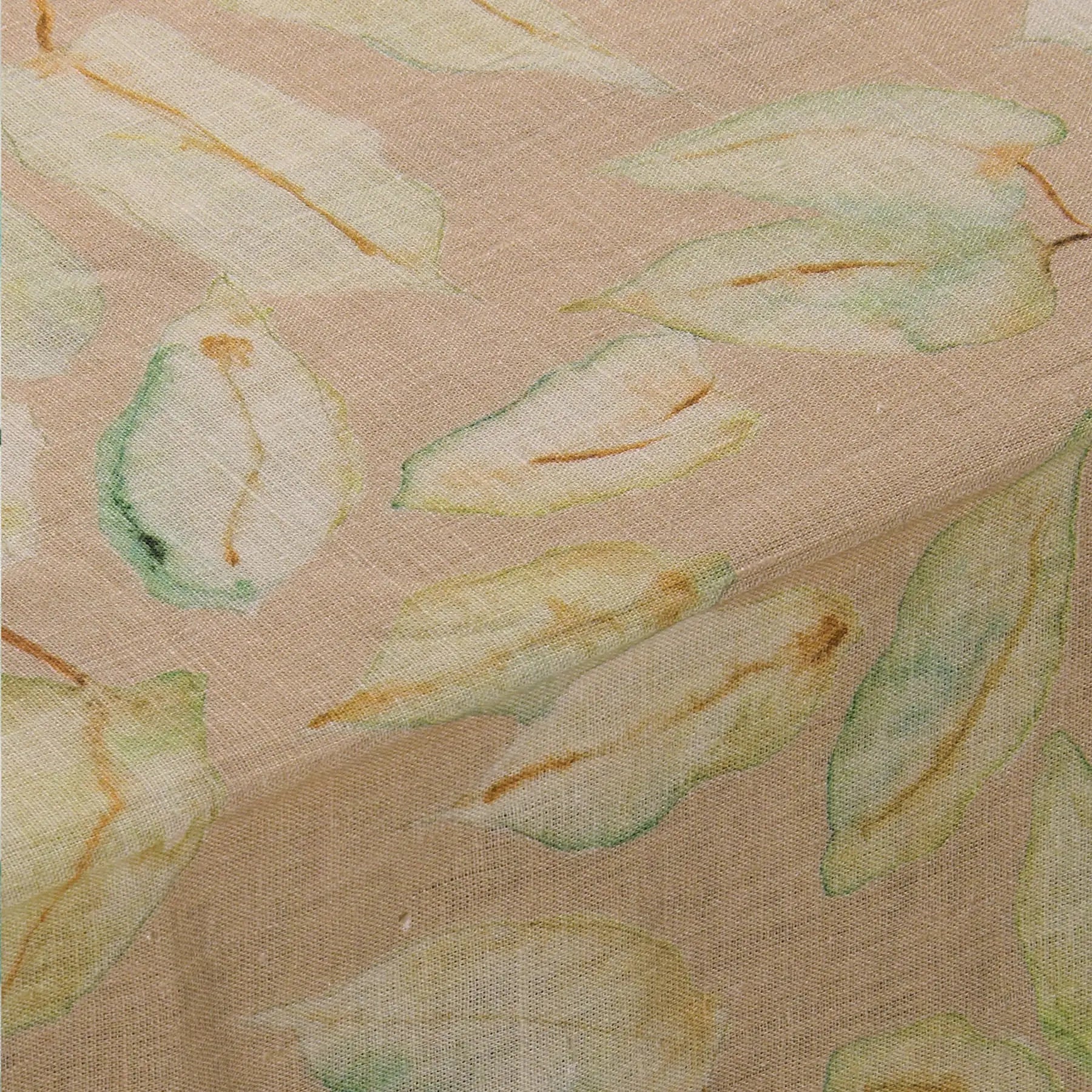 Grove Blush Linen Table Cover SanctuaryLiving