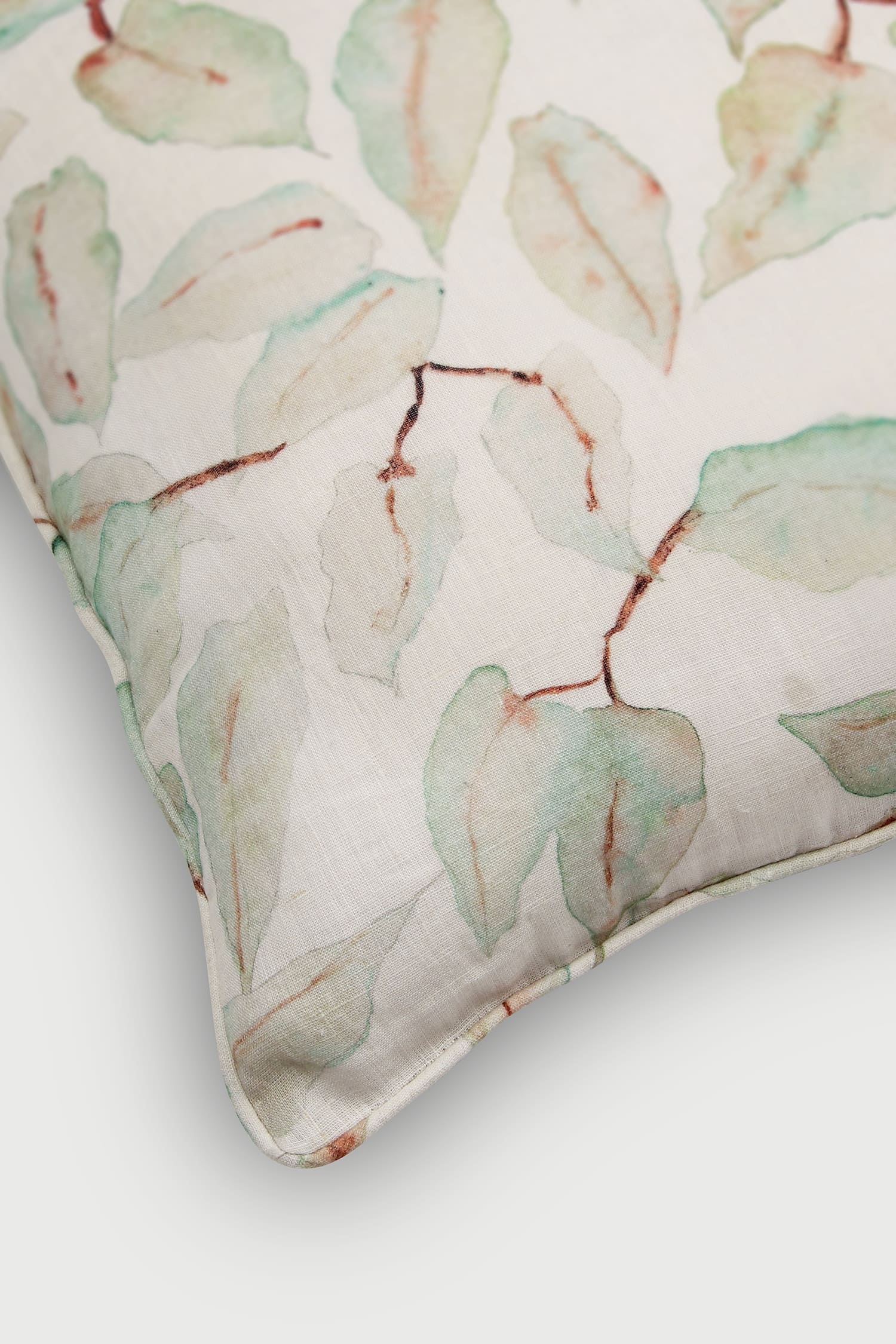 Grove Ivory Linen Cushion Cover