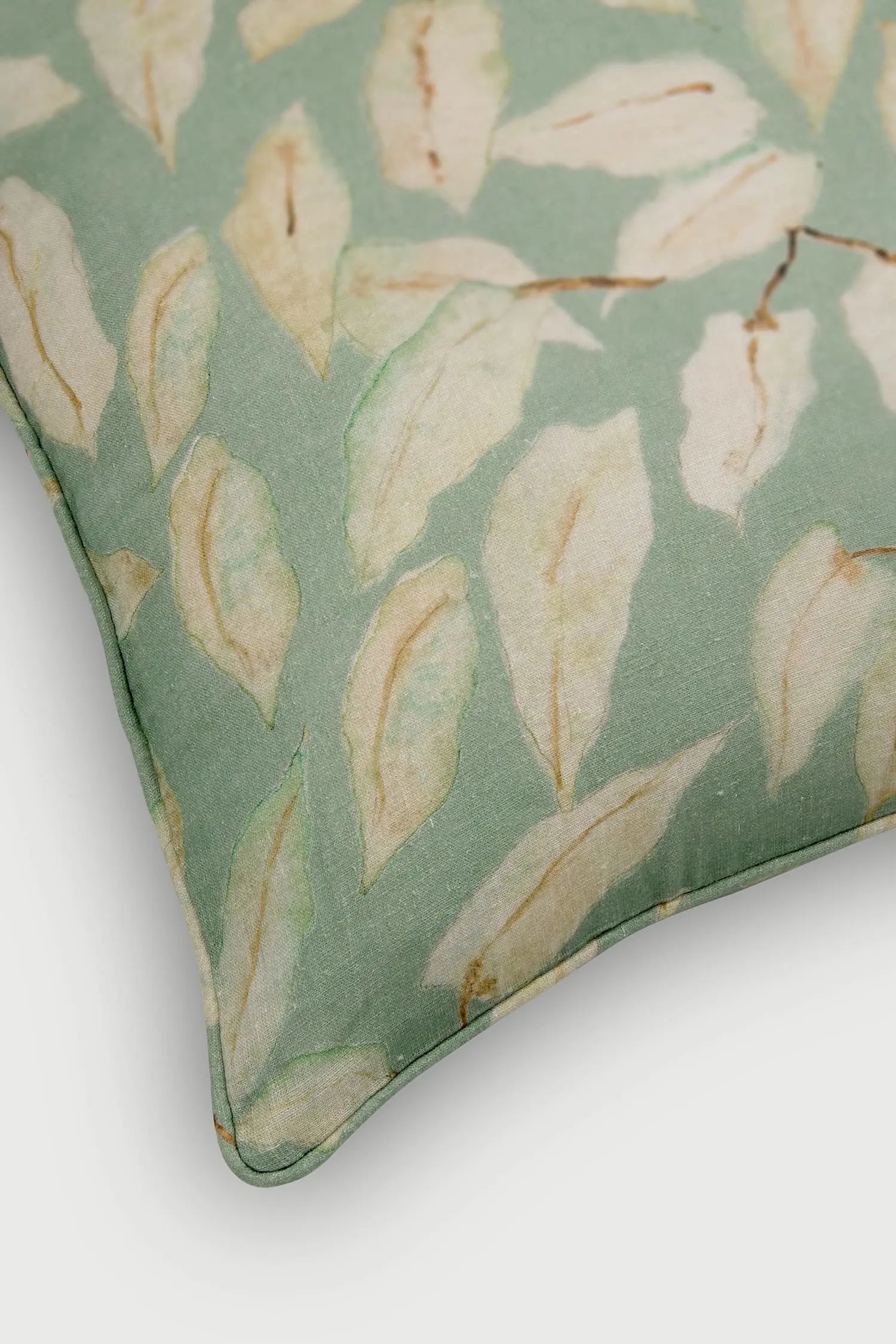 Grove Duck Egg Linen Cushion Cover SanctuaryLiving