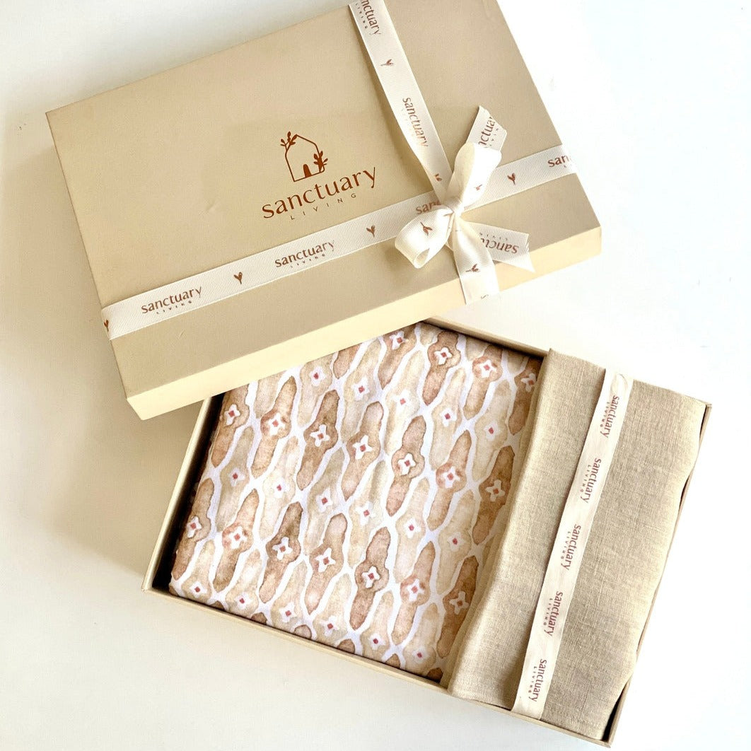 Mosaic Sand Bedding Gift Set