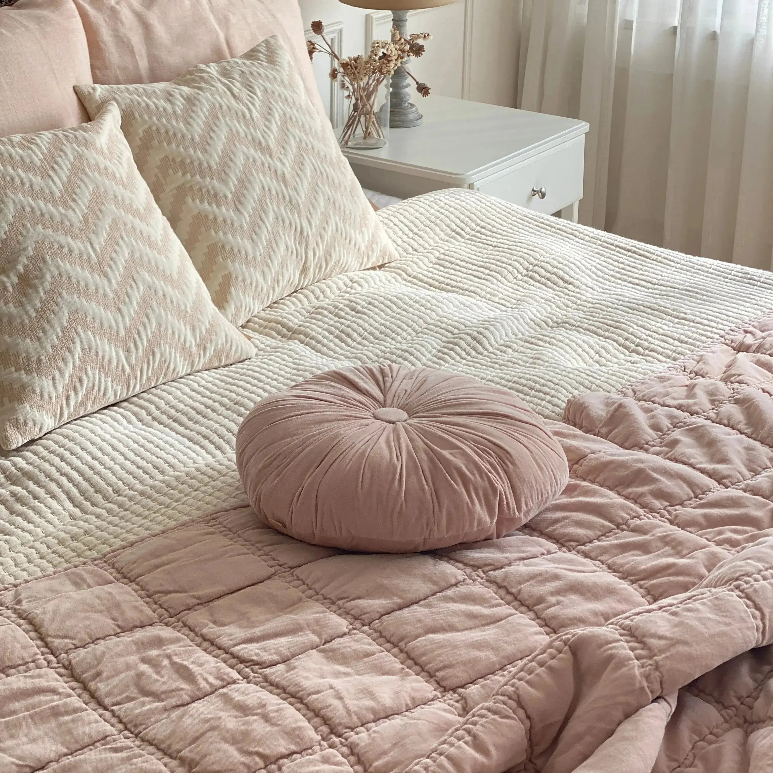 Trail Kantha Reversible Cotton Bedding Set SanctuaryLiving