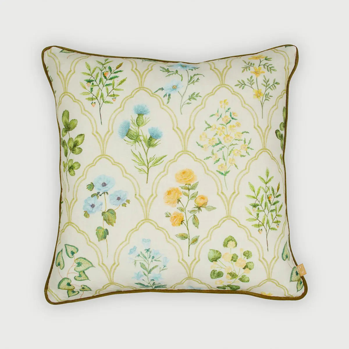 Eden Peach Linen Cushion Cover SanctuaryLiving