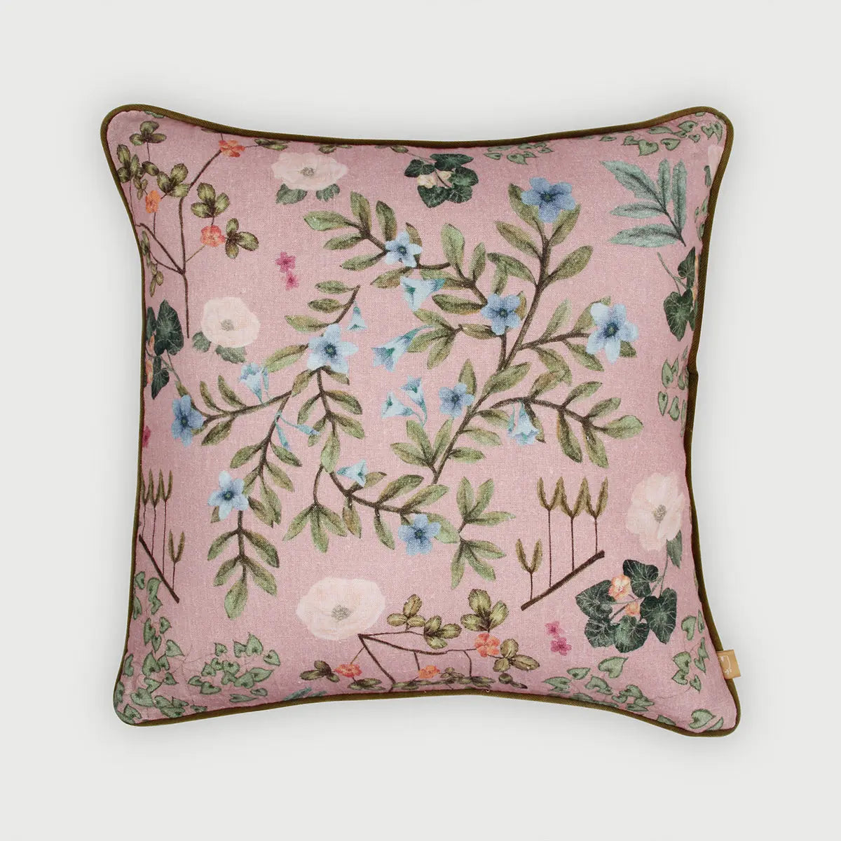 Valley Rose Linen Cushion Cover SanctuaryLiving