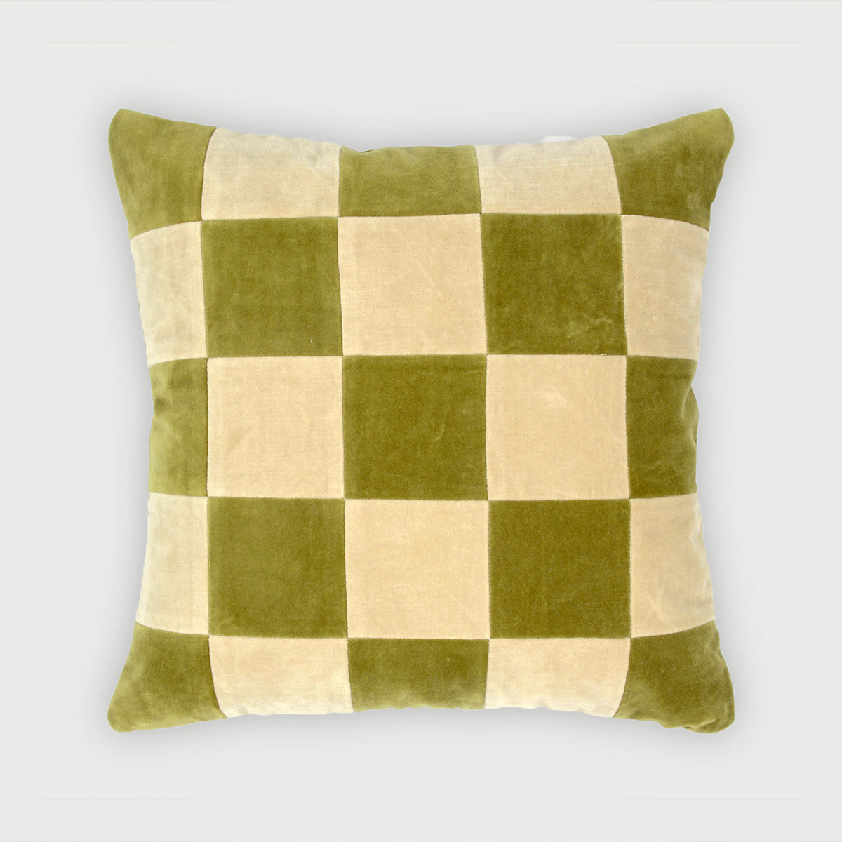 Fig Olive Velvet Cushion Cover