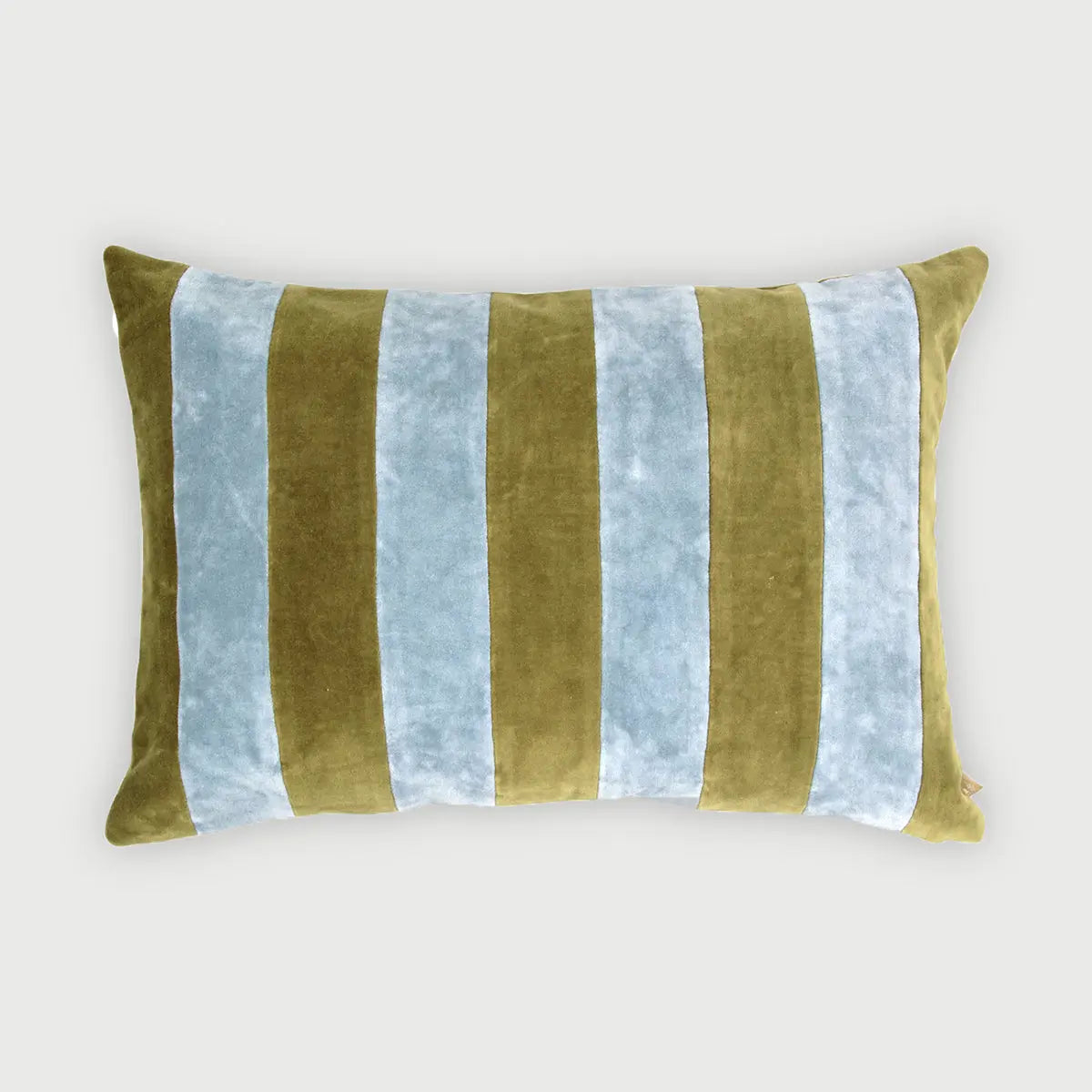 Willow Olive Striped Oblong Cushion Cover SanctuaryLiving