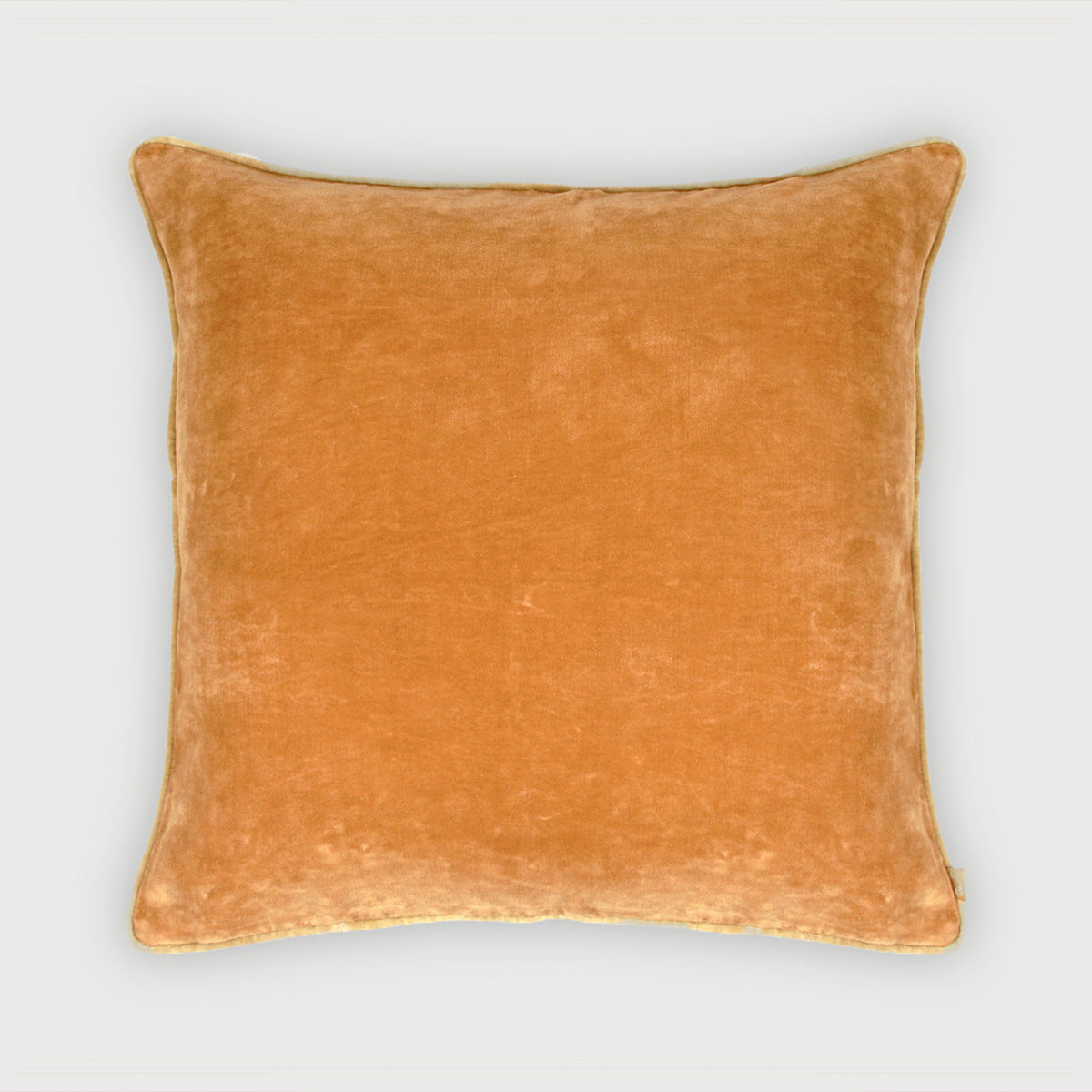 Glow Melon Velvet Cushion Cover