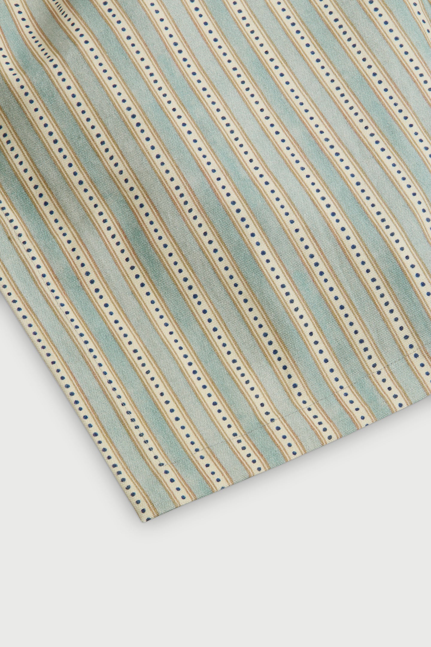 River Soft Blue Cotton Table Cover